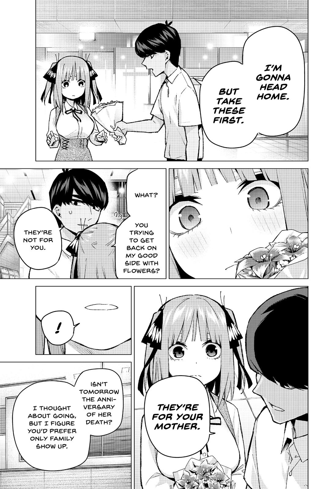 The Quintessential Quintuplets Chapter 93 - Page 13