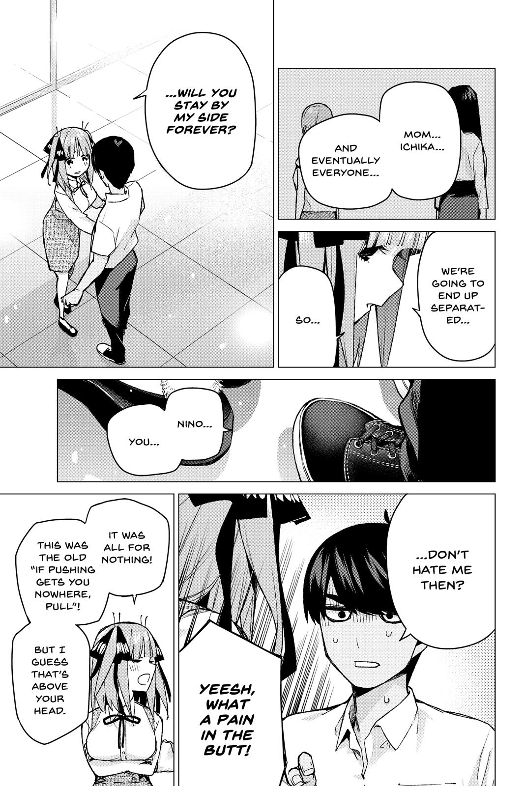 The Quintessential Quintuplets Chapter 93 - Page 15