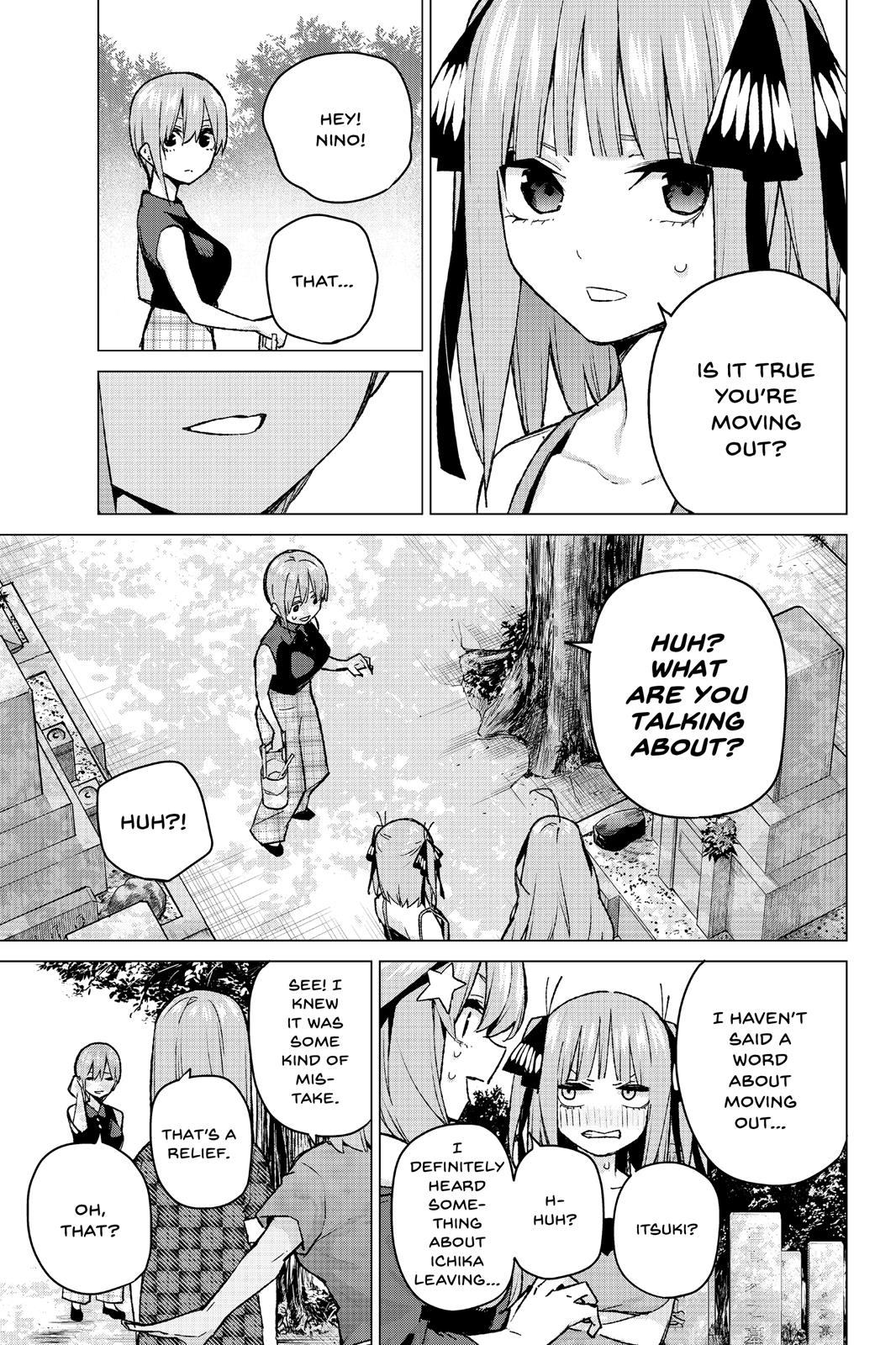 The Quintessential Quintuplets Chapter 93 - Page 19