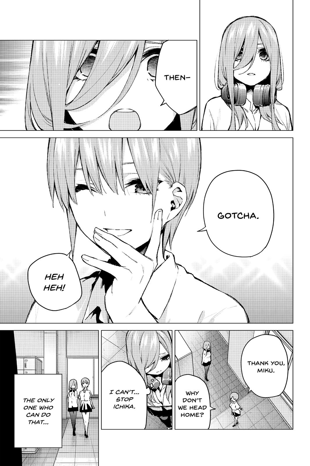 The Quintessential Quintuplets Chapter 94 - Page 13