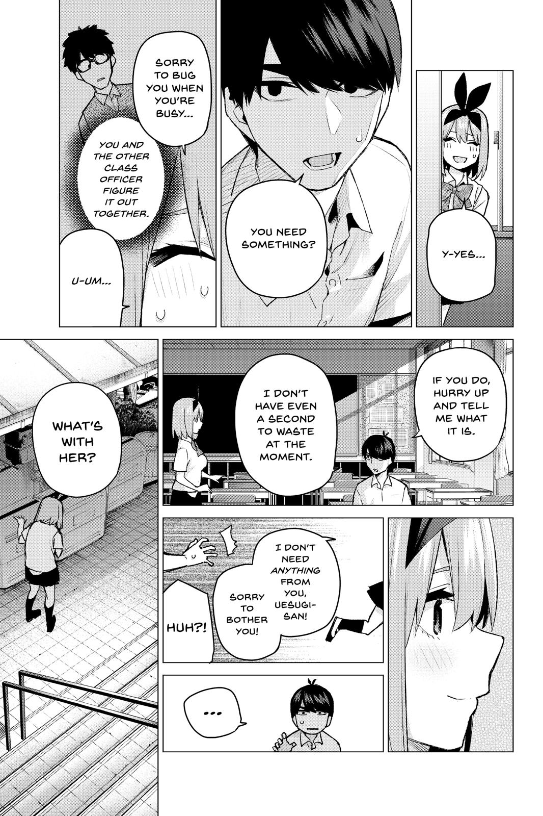 The Quintessential Quintuplets Chapter 96 - Page 11