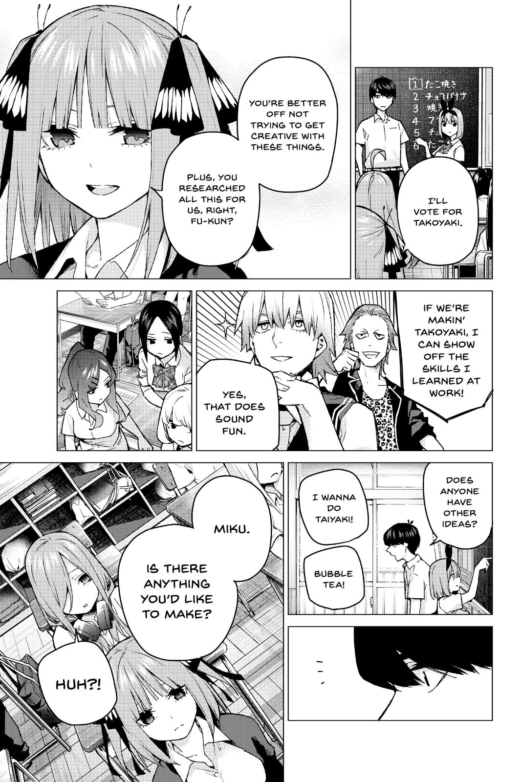The Quintessential Quintuplets Chapter 96 - Page 15