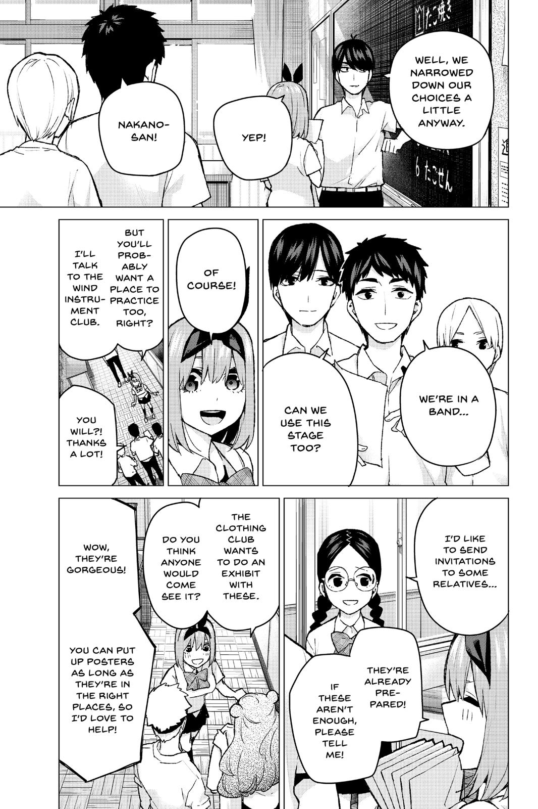 The Quintessential Quintuplets Chapter 96 - Page 17