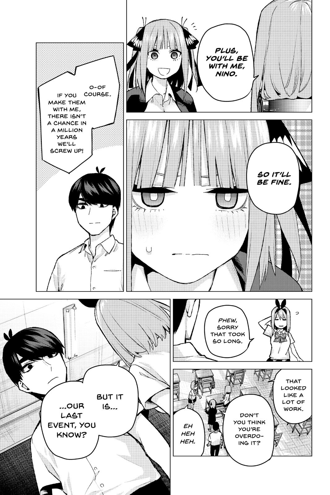 The Quintessential Quintuplets Chapter 96 - Page 19