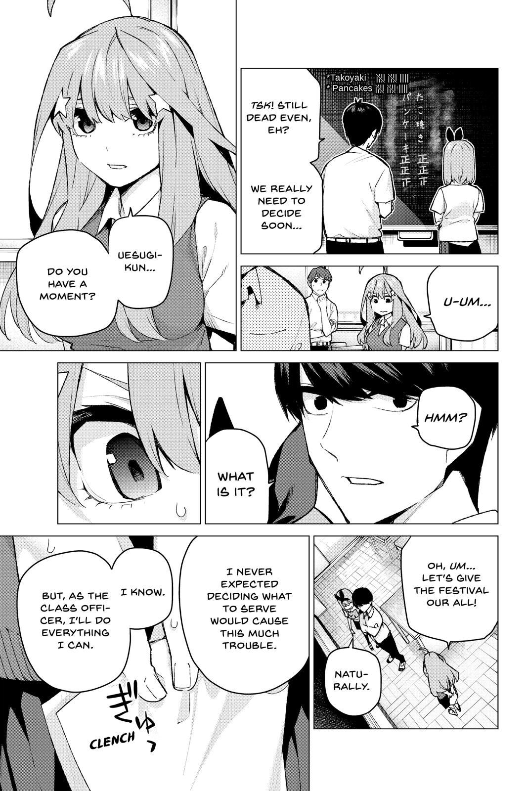 The Quintessential Quintuplets Chapter 97 - Page 3