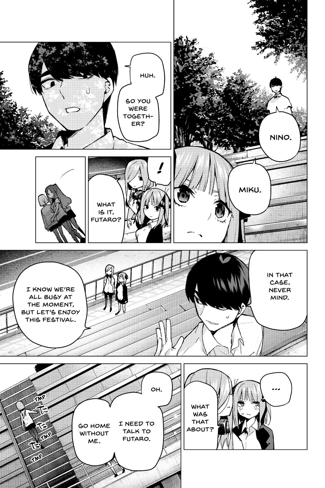 The Quintessential Quintuplets Chapter 97 - Page 7
