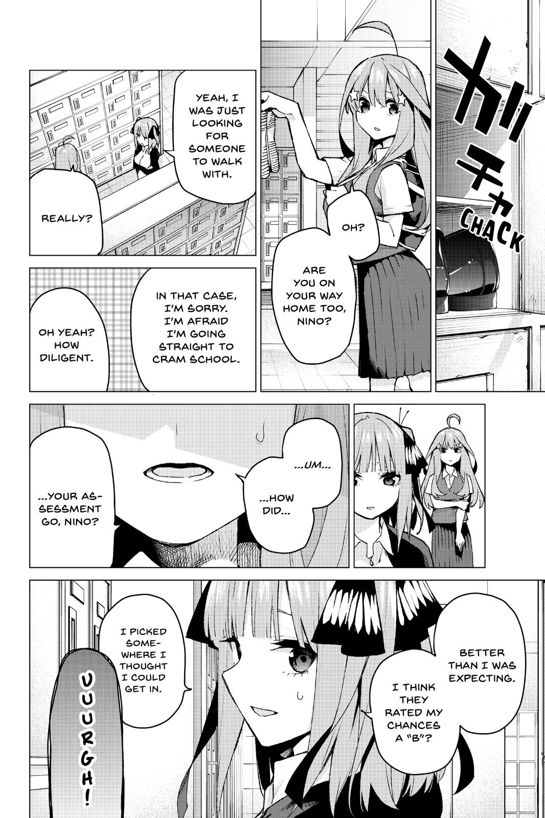The Quintessential Quintuplets Chapter 97 - Page 8