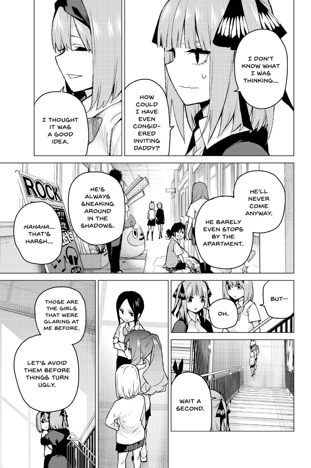The Quintessential Quintuplets Chapter 97 - Page 13