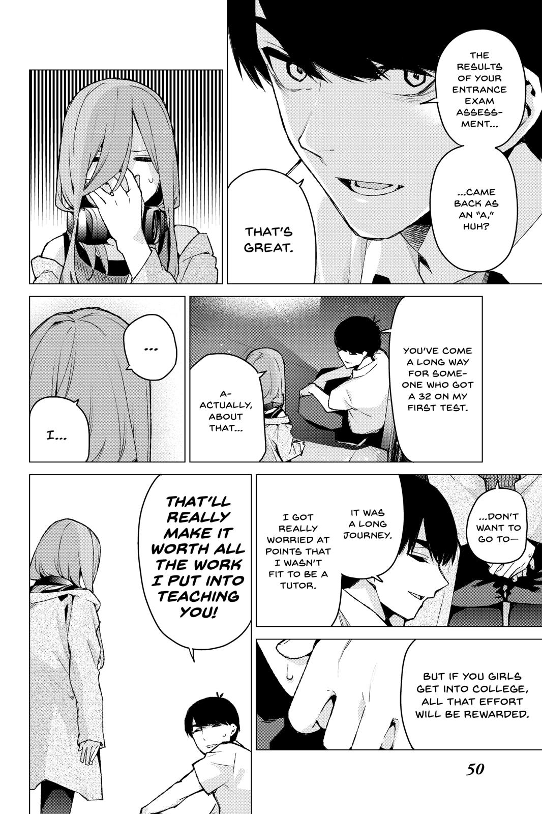 The Quintessential Quintuplets Chapter 98 - Page 6