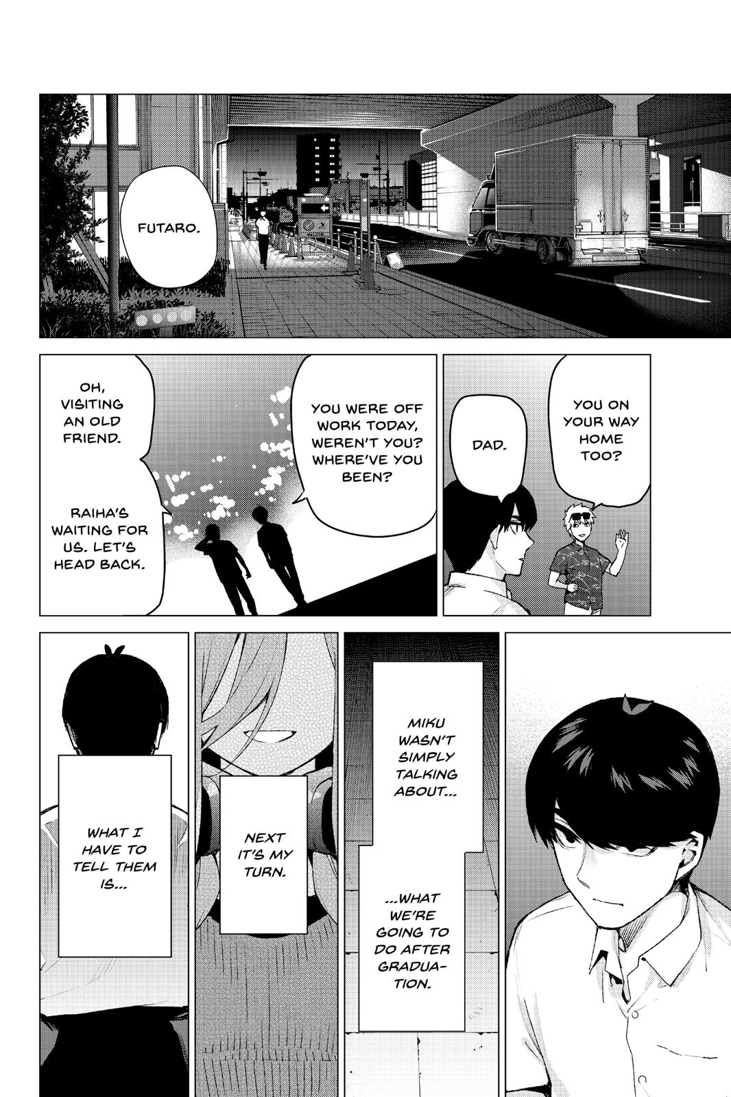 The Quintessential Quintuplets Chapter 98 - Page 13