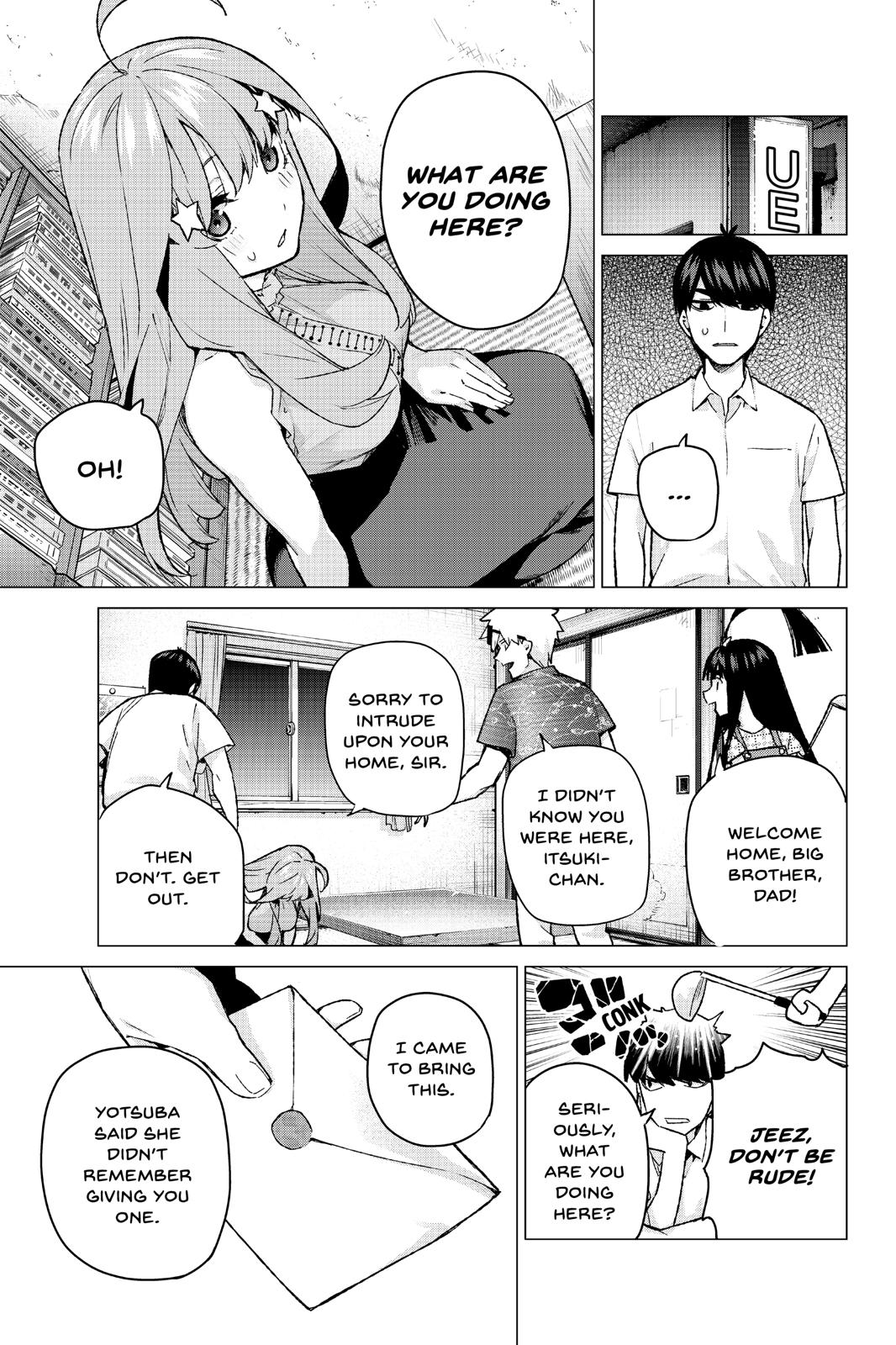 The Quintessential Quintuplets Chapter 98 - Page 14