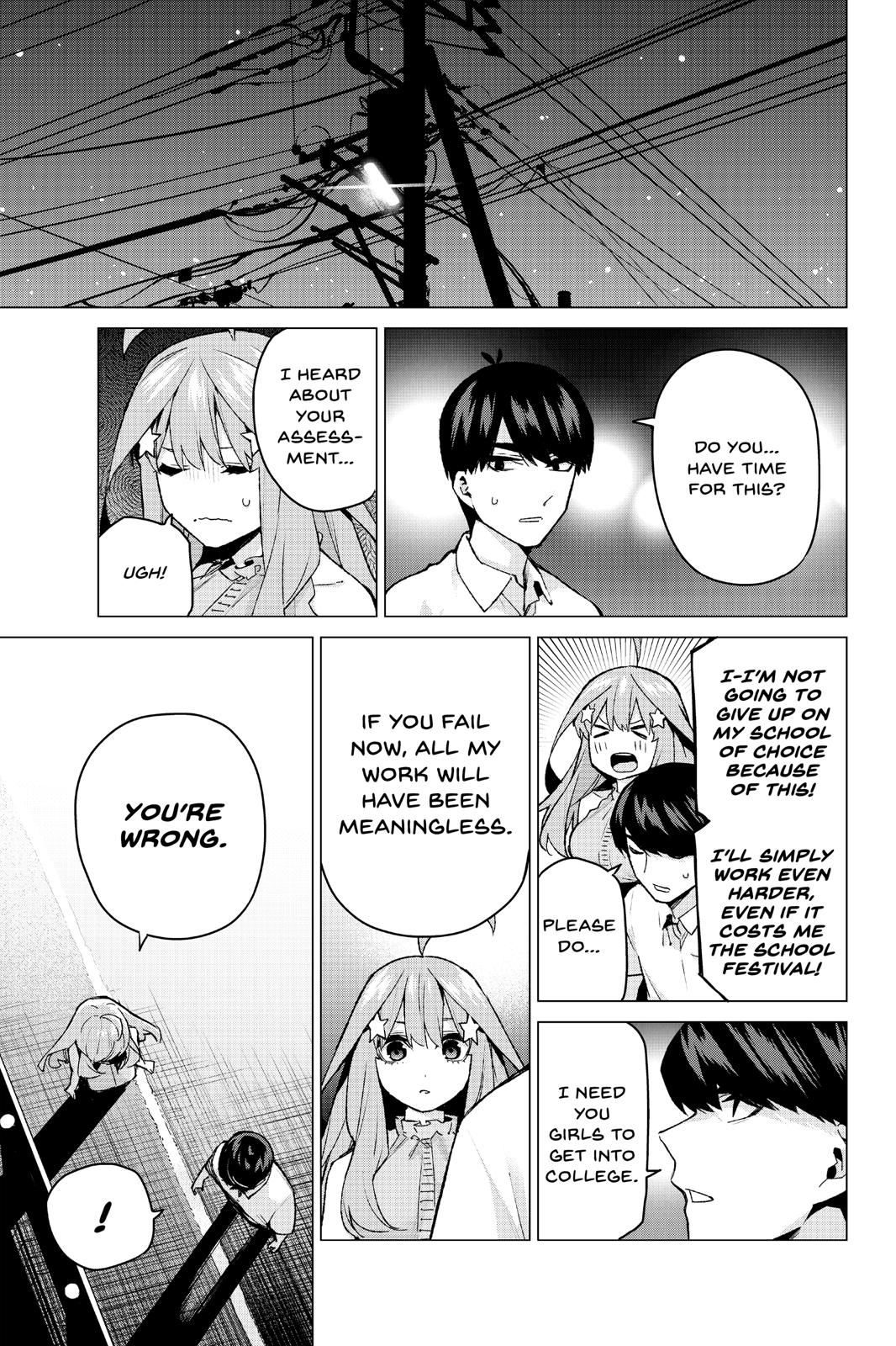 The Quintessential Quintuplets Chapter 98 - Page 16
