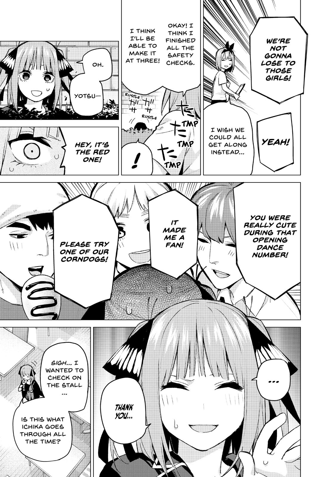 The Quintessential Quintuplets Chapter 99 - Page 5