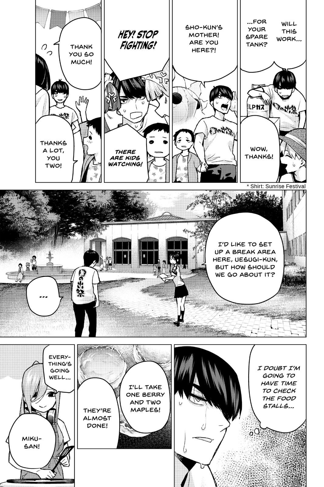 The Quintessential Quintuplets Chapter 99 - Page 7