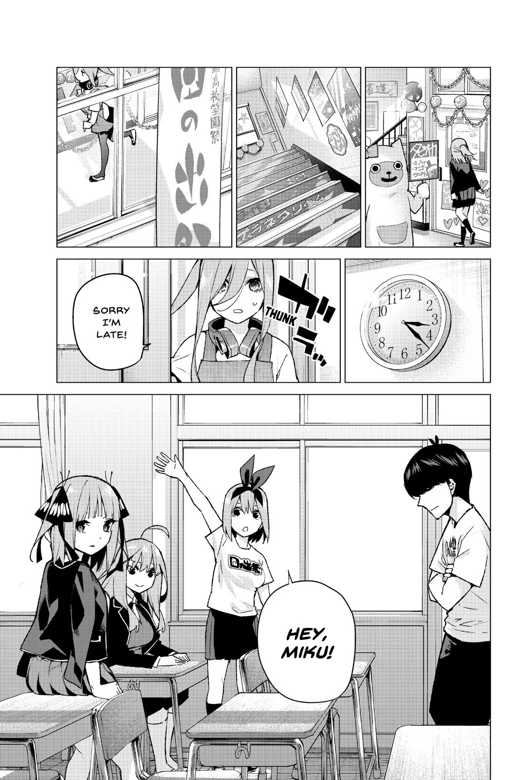 The Quintessential Quintuplets Chapter 99 - Page 13