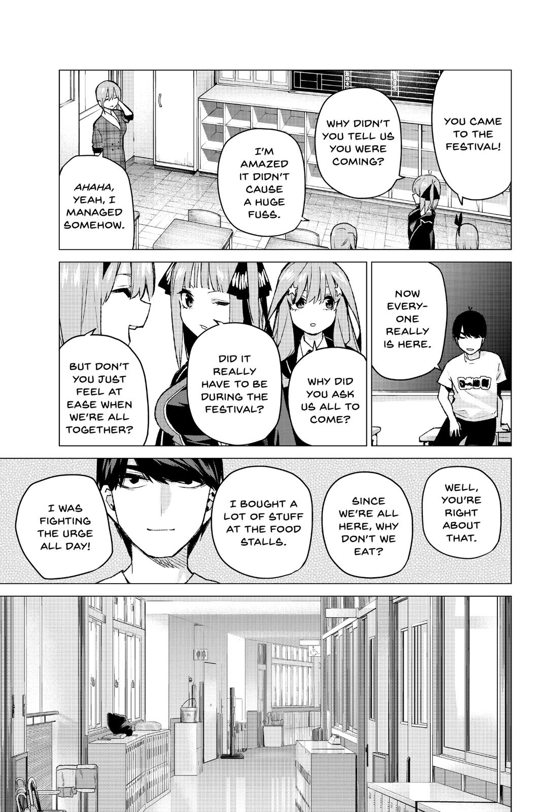 The Quintessential Quintuplets Chapter 99 - Page 15