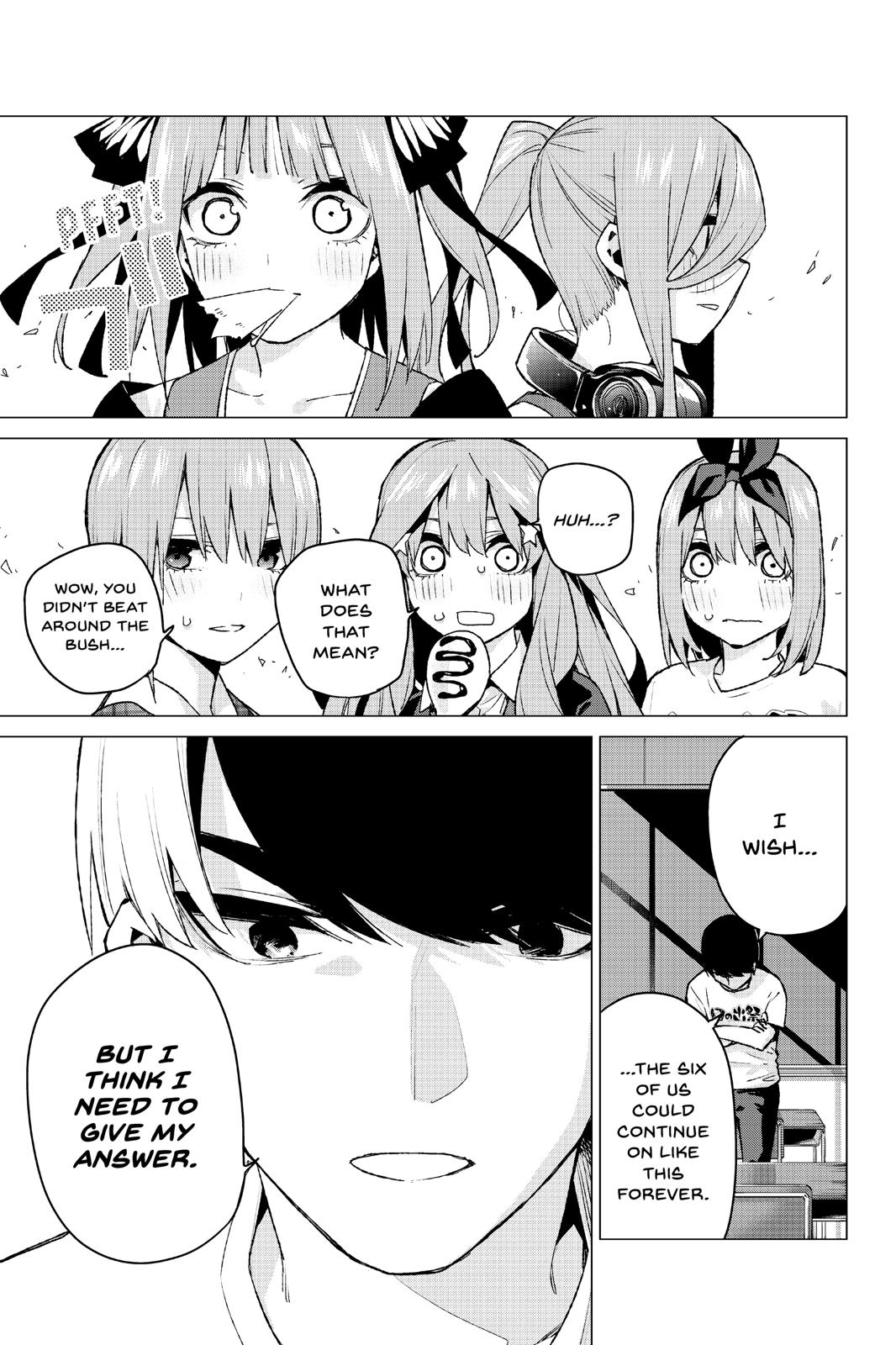 The Quintessential Quintuplets Chapter 99 - Page 17
