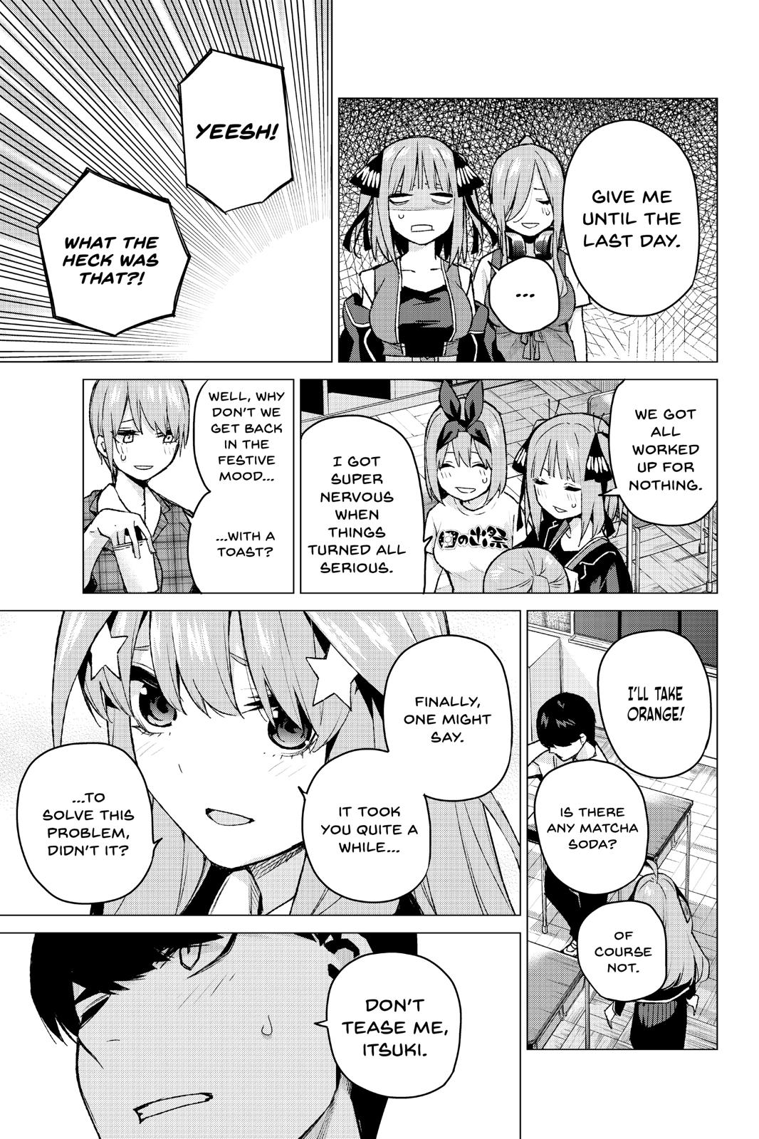 The Quintessential Quintuplets Chapter 99 - Page 19