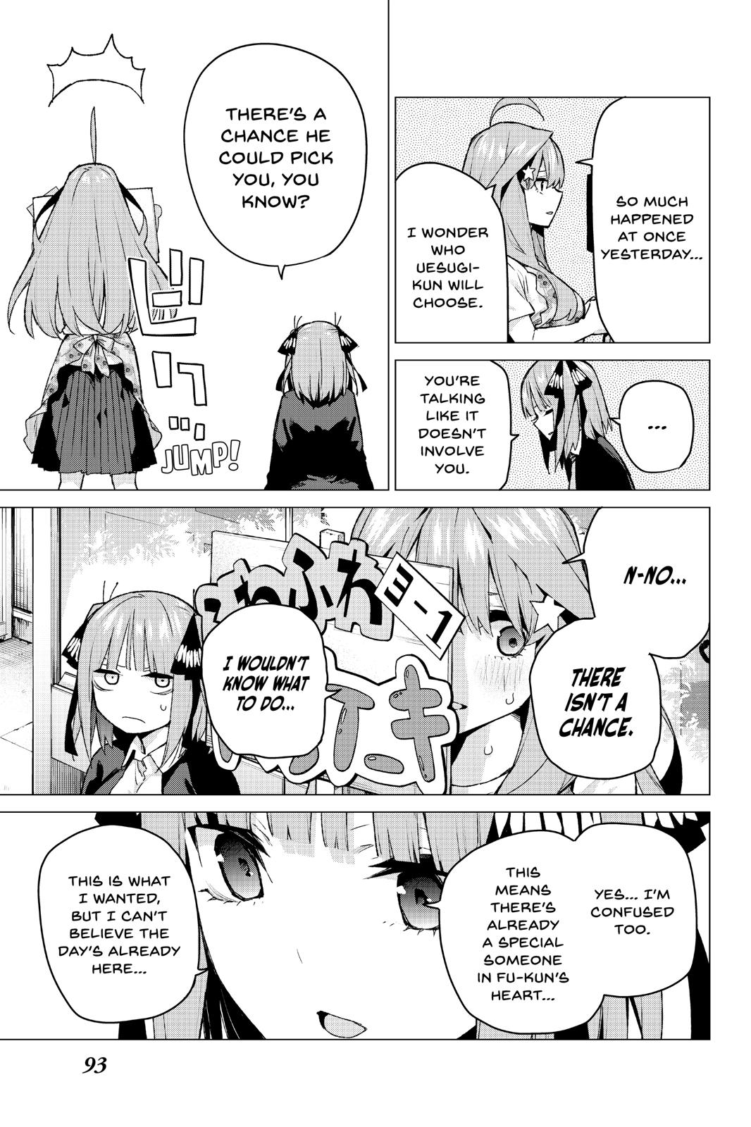 The Quintessential Quintuplets Chapter 100 - Page 9