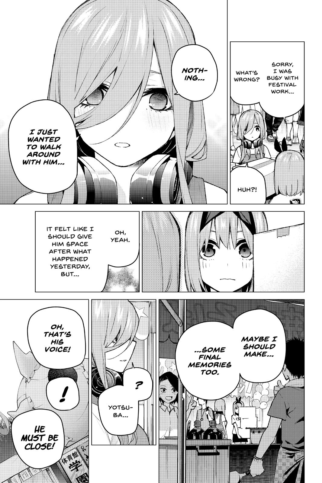 The Quintessential Quintuplets Chapter 100 - Page 13