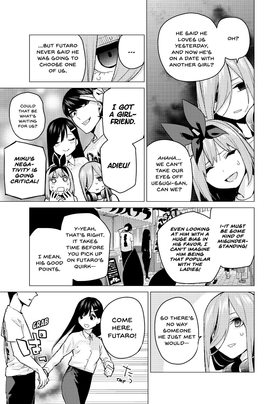 The Quintessential Quintuplets Chapter 100 - Page 15