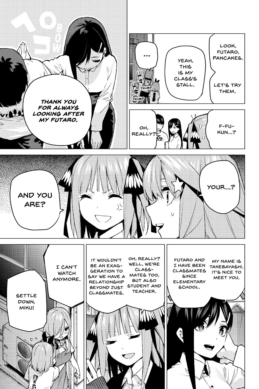 The Quintessential Quintuplets Chapter 100 - Page 17