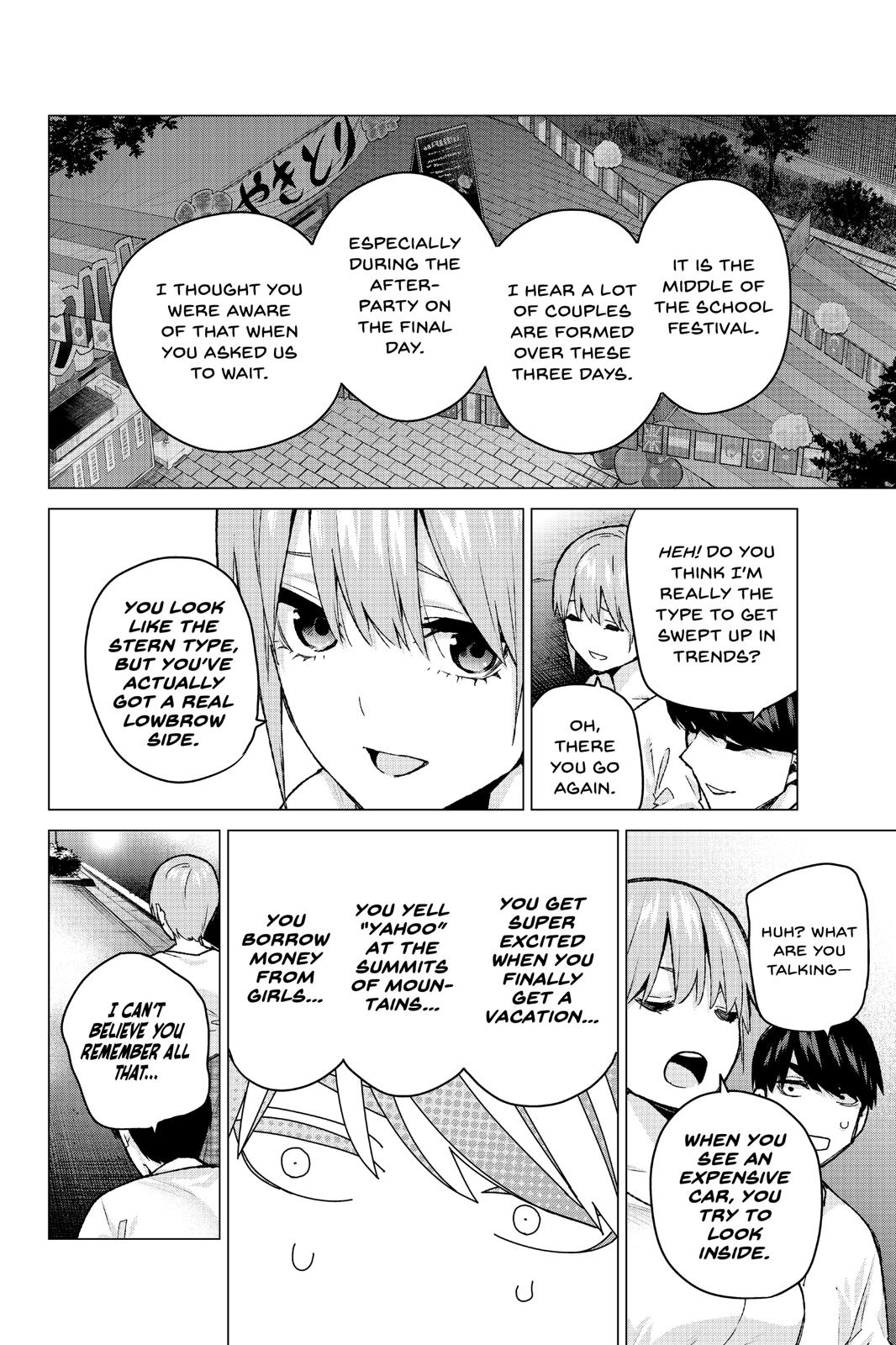 The Quintessential Quintuplets Chapter 102 - Page 6