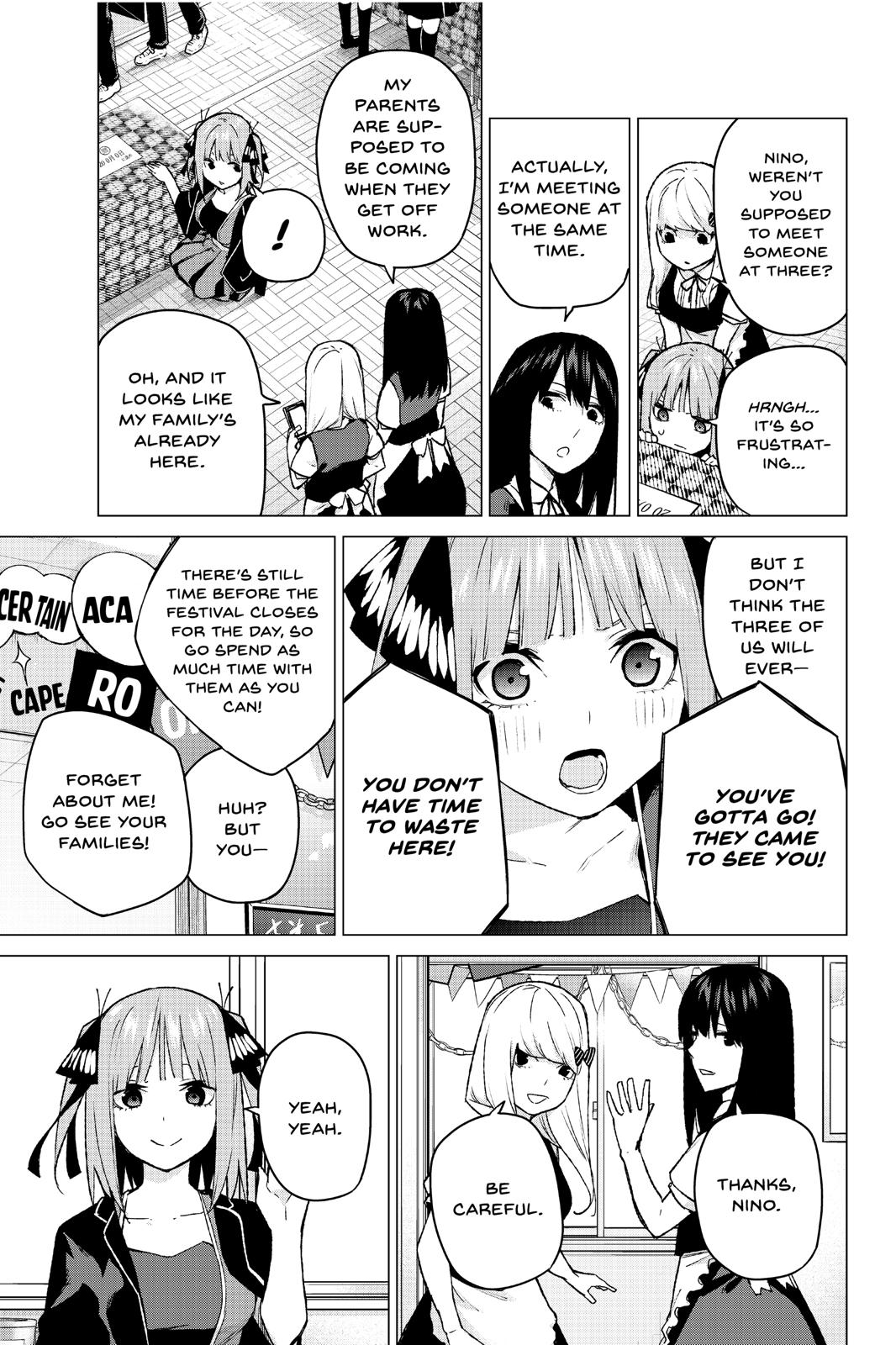 The Quintessential Quintuplets Chapter 103 - Page 3
