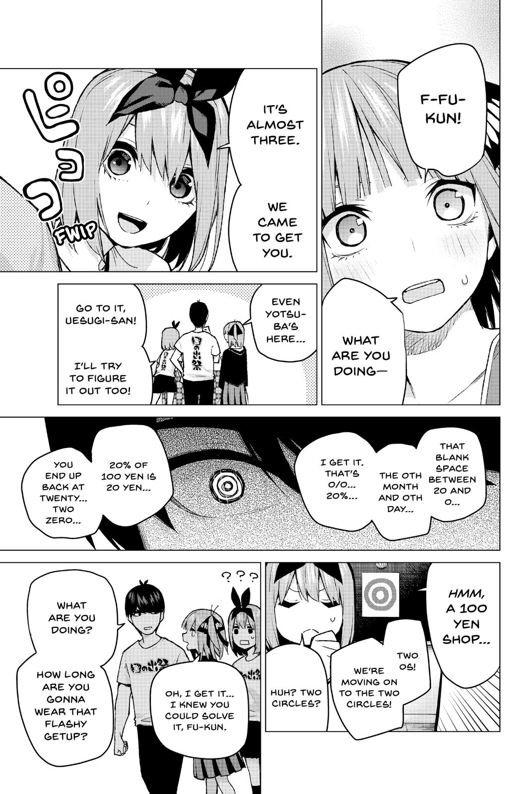 The Quintessential Quintuplets Chapter 103 - Page 5