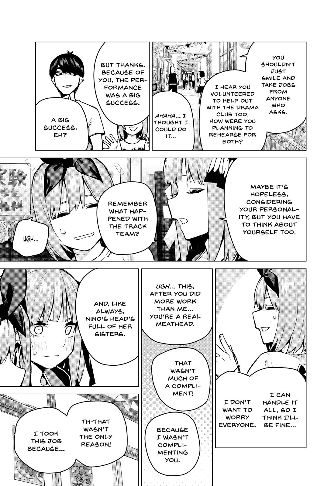 The Quintessential Quintuplets Chapter 103 - Page 7