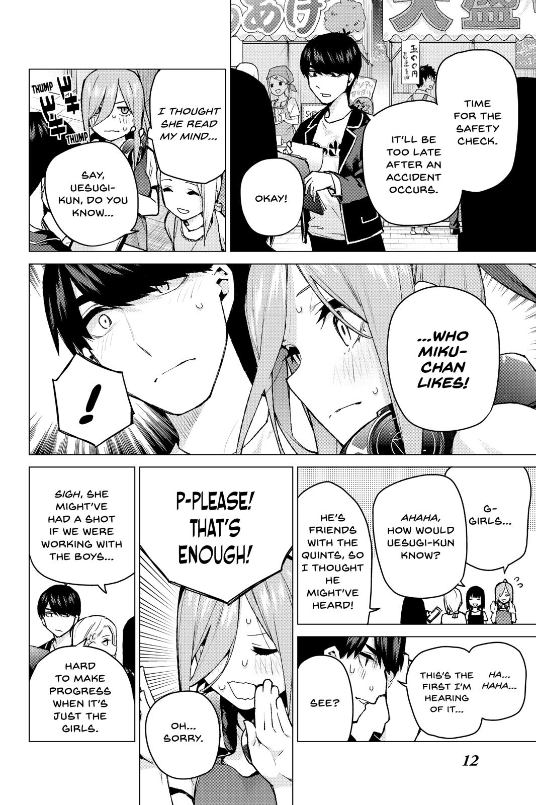 The Quintessential Quintuplets Chapter 105 - Page 11