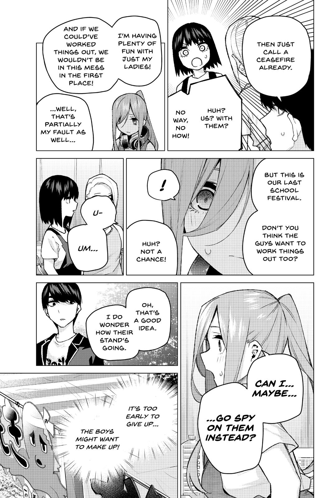 The Quintessential Quintuplets Chapter 105 - Page 12
