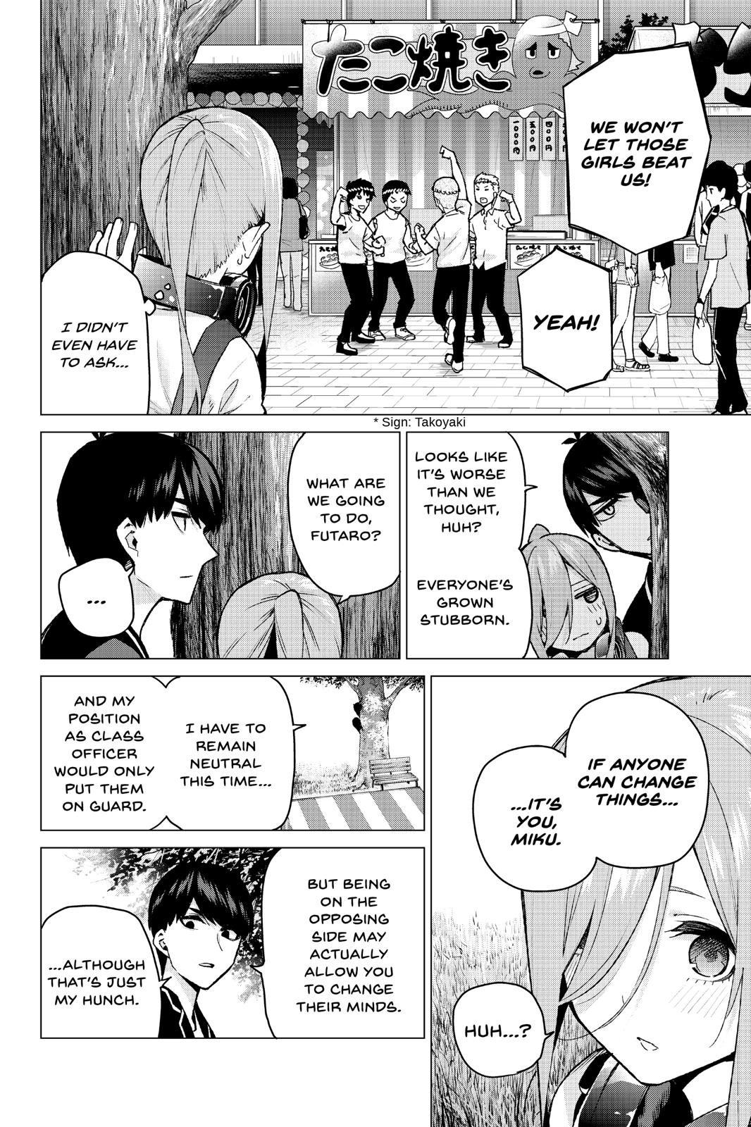 The Quintessential Quintuplets Chapter 105 - Page 13