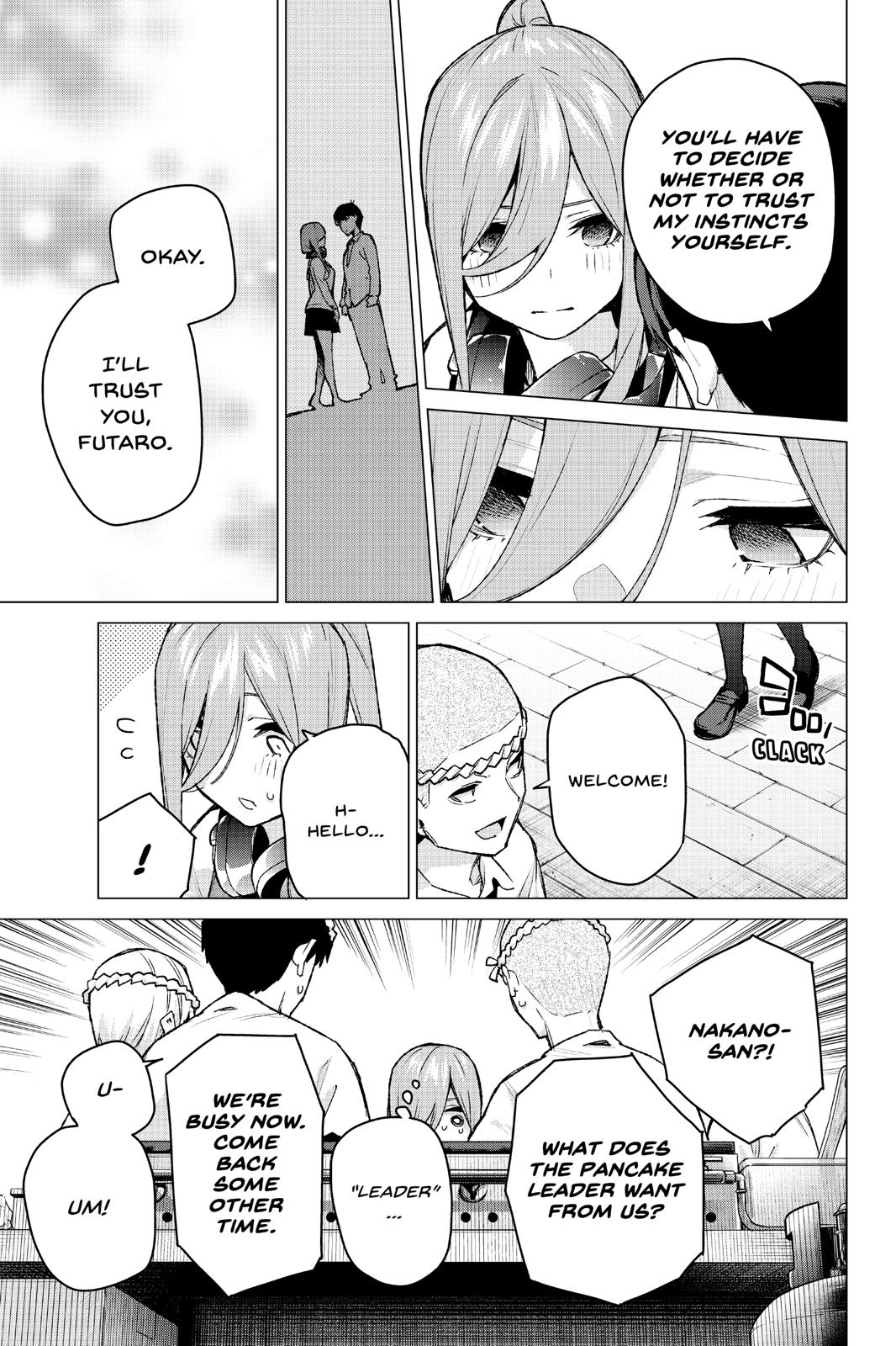 The Quintessential Quintuplets Chapter 105 - Page 14