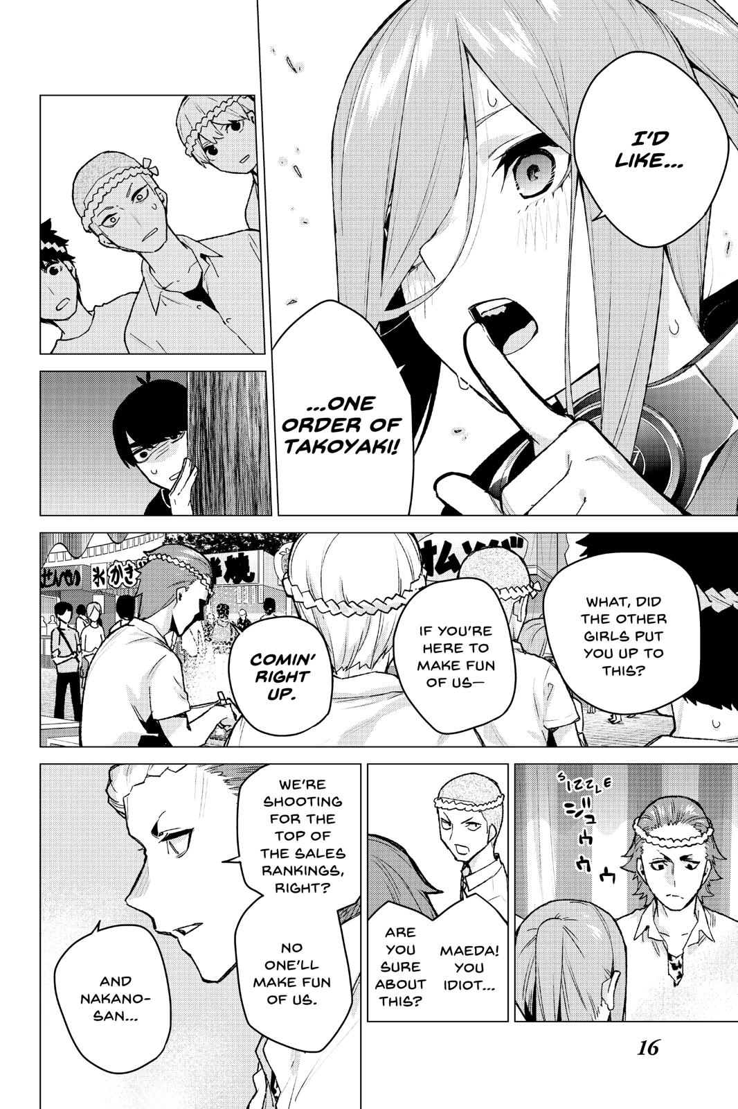 The Quintessential Quintuplets Chapter 105 - Page 15