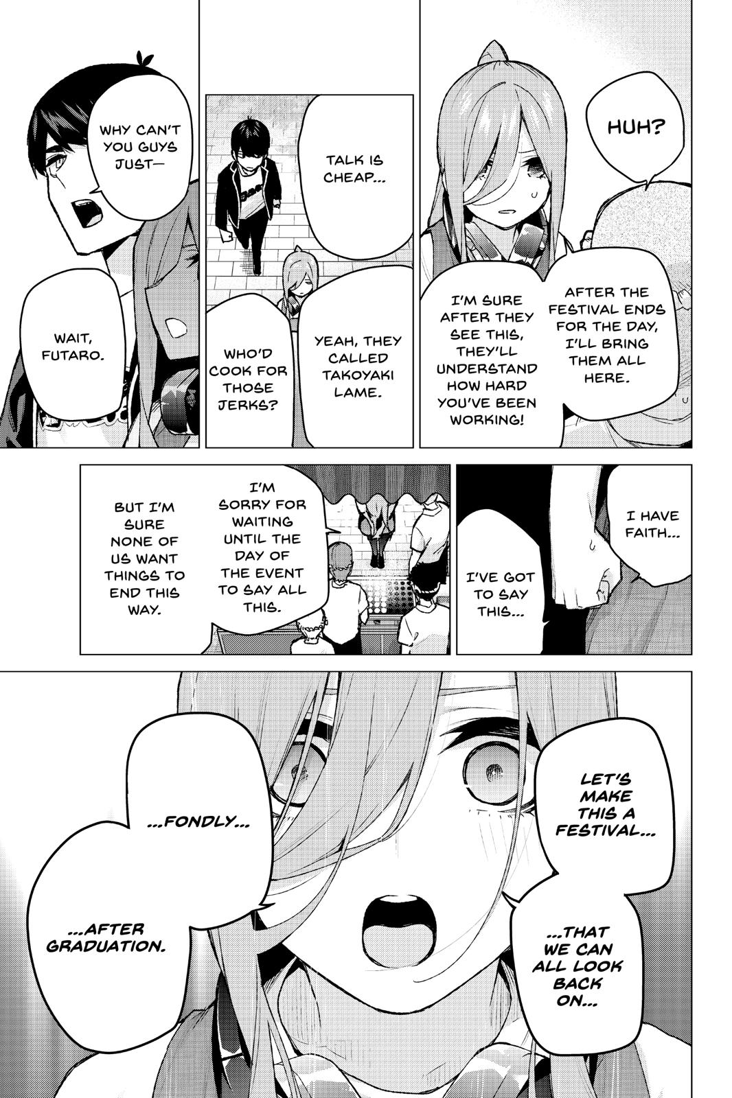 The Quintessential Quintuplets Chapter 105 - Page 18