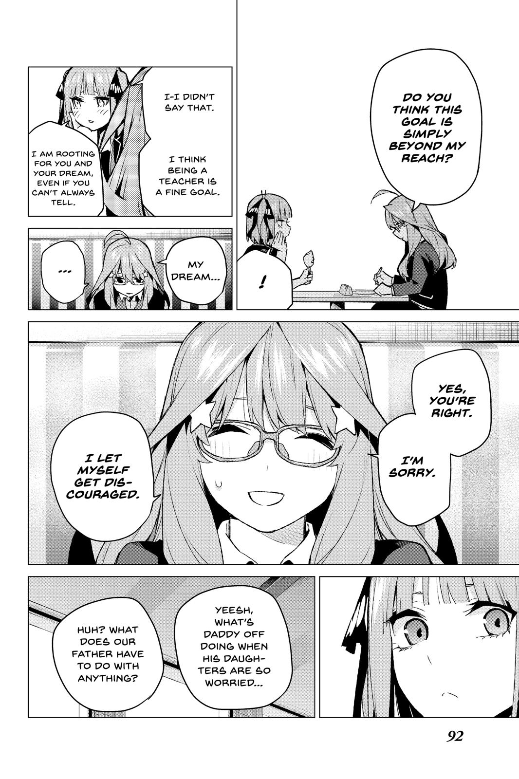 The Quintessential Quintuplets Chapter 109 - Page 6