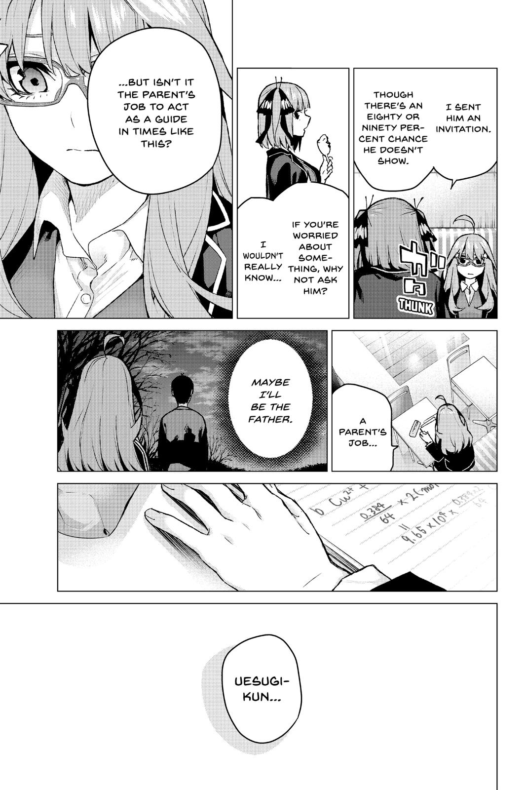 The Quintessential Quintuplets Chapter 109 - Page 7