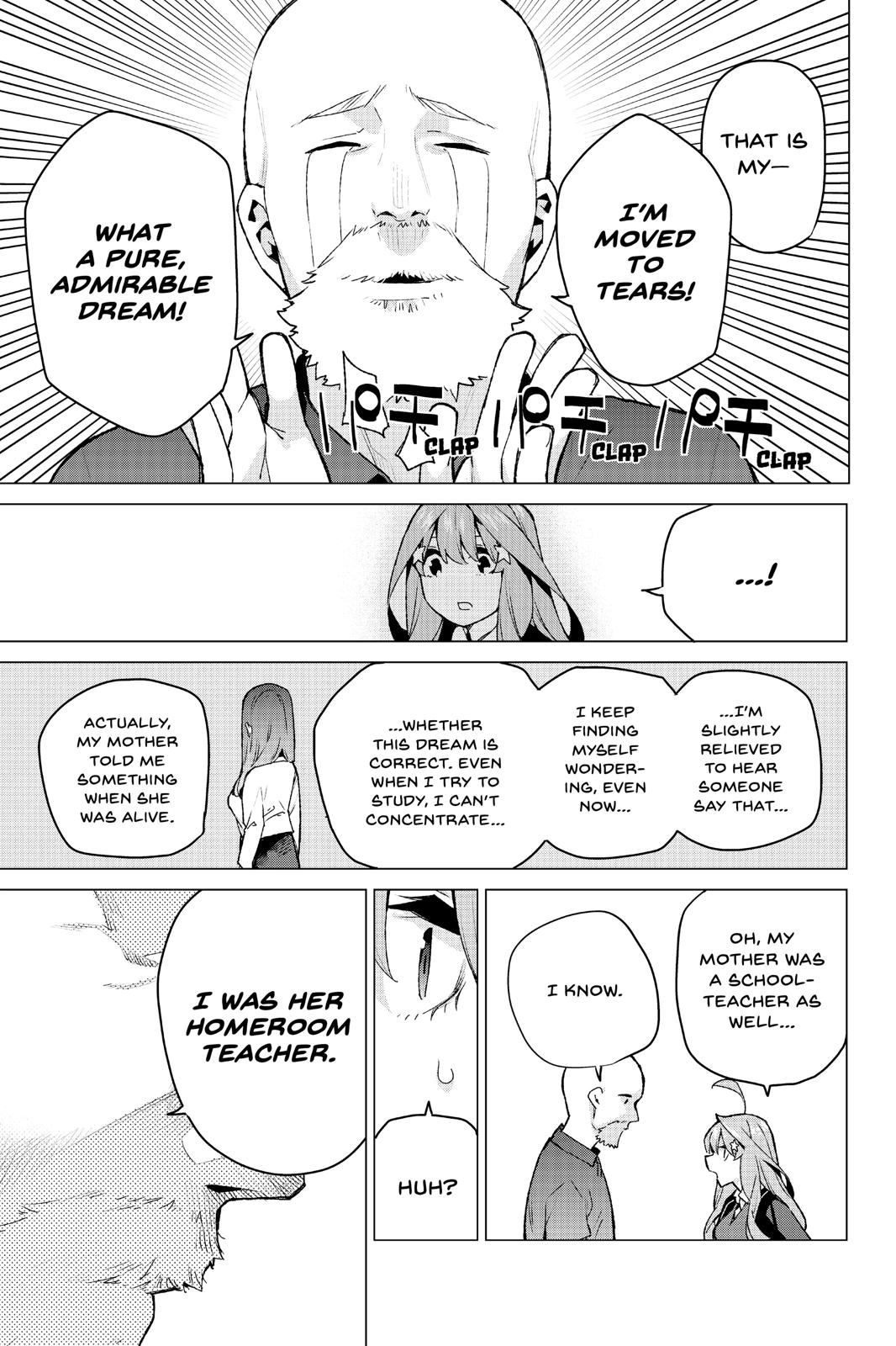 The Quintessential Quintuplets Chapter 109 - Page 11