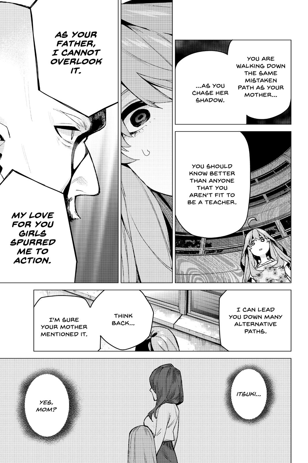 The Quintessential Quintuplets Chapter 110 - Page 5