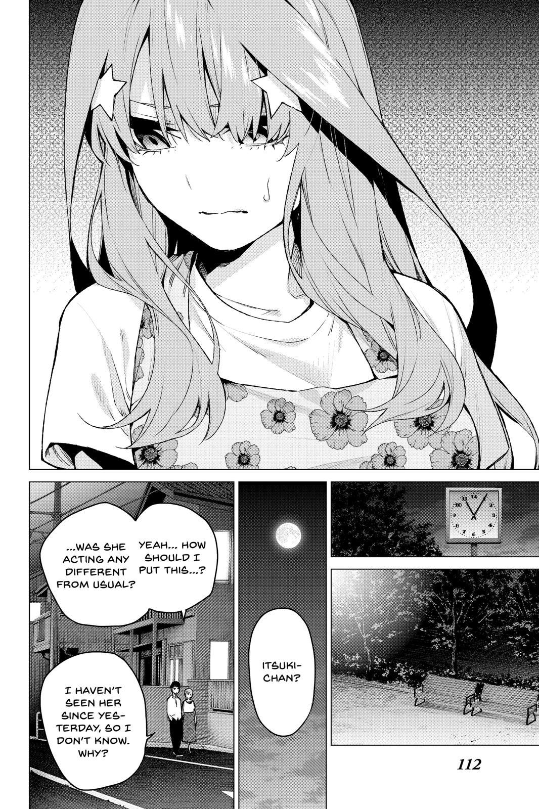 The Quintessential Quintuplets Chapter 110 - Page 6