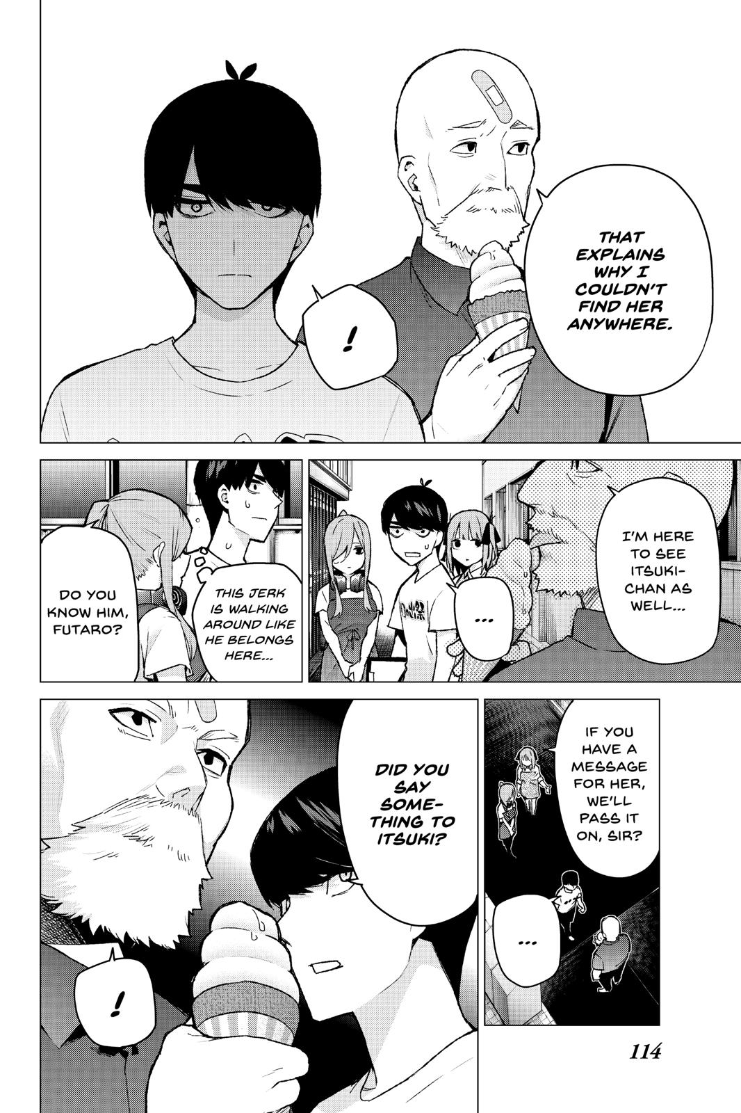 The Quintessential Quintuplets Chapter 110 - Page 8