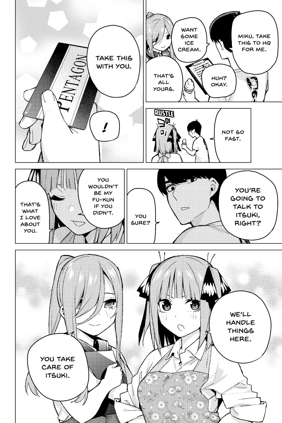 The Quintessential Quintuplets Chapter 110 - Page 10