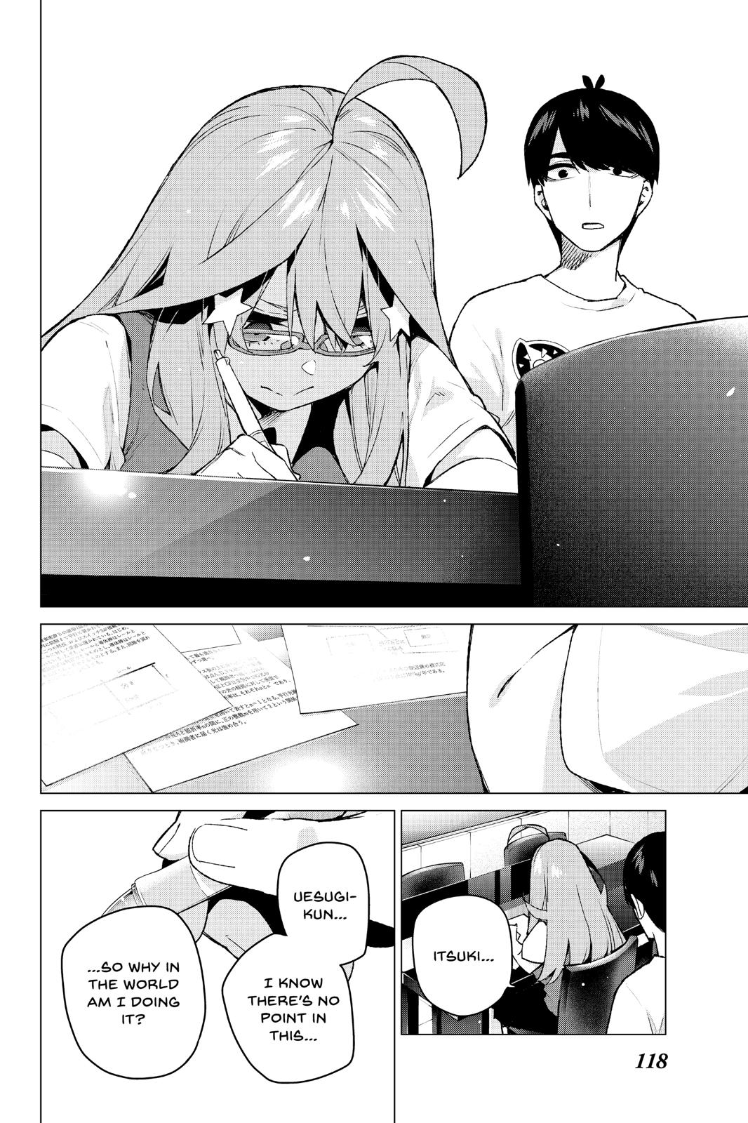 The Quintessential Quintuplets Chapter 110 - Page 12