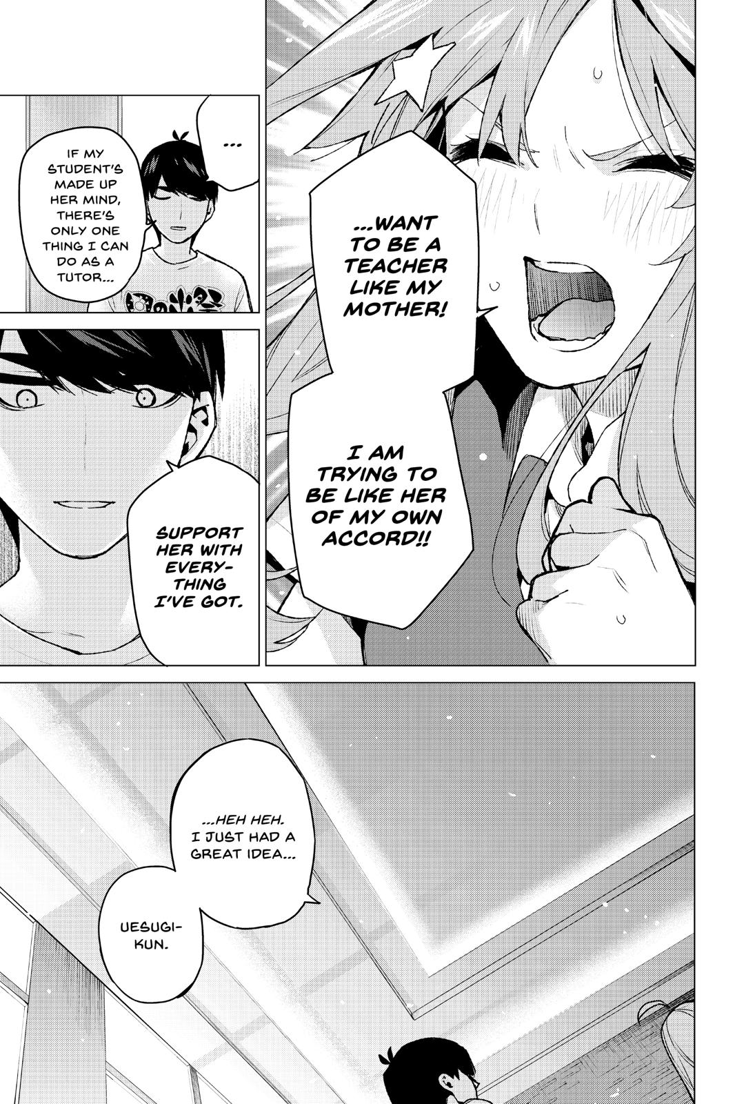 The Quintessential Quintuplets Chapter 110 - Page 17