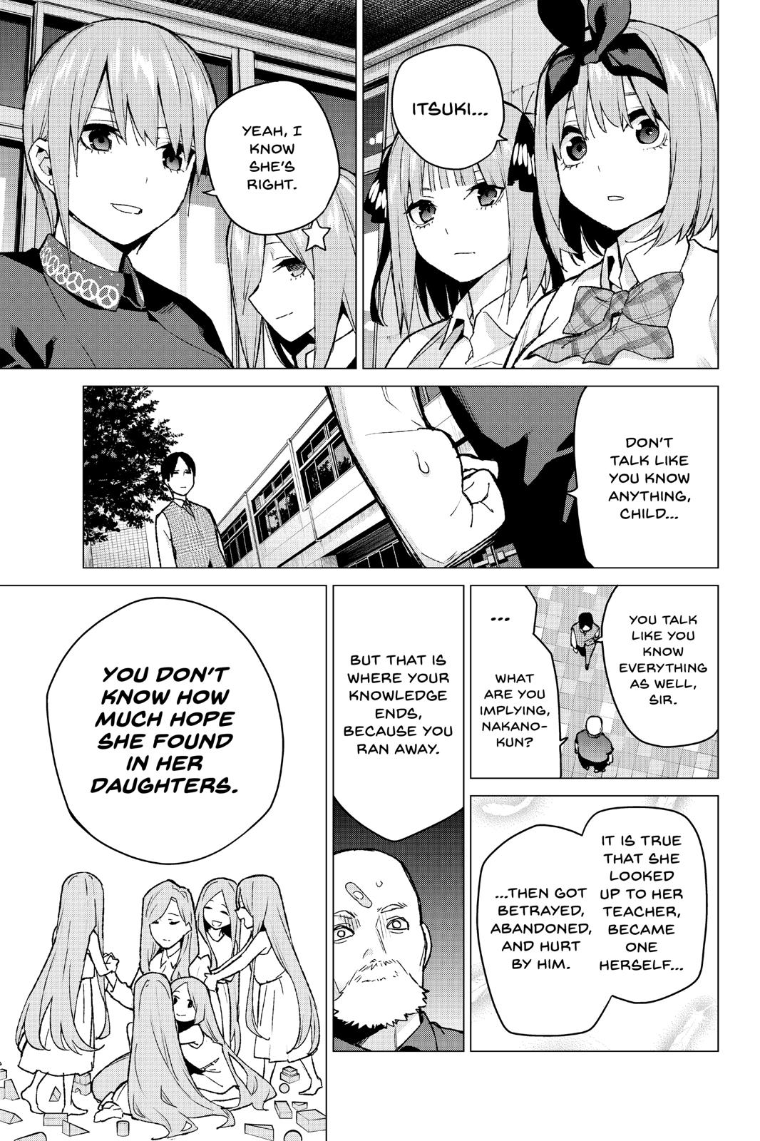 The Quintessential Quintuplets Chapter 111 - Page 9