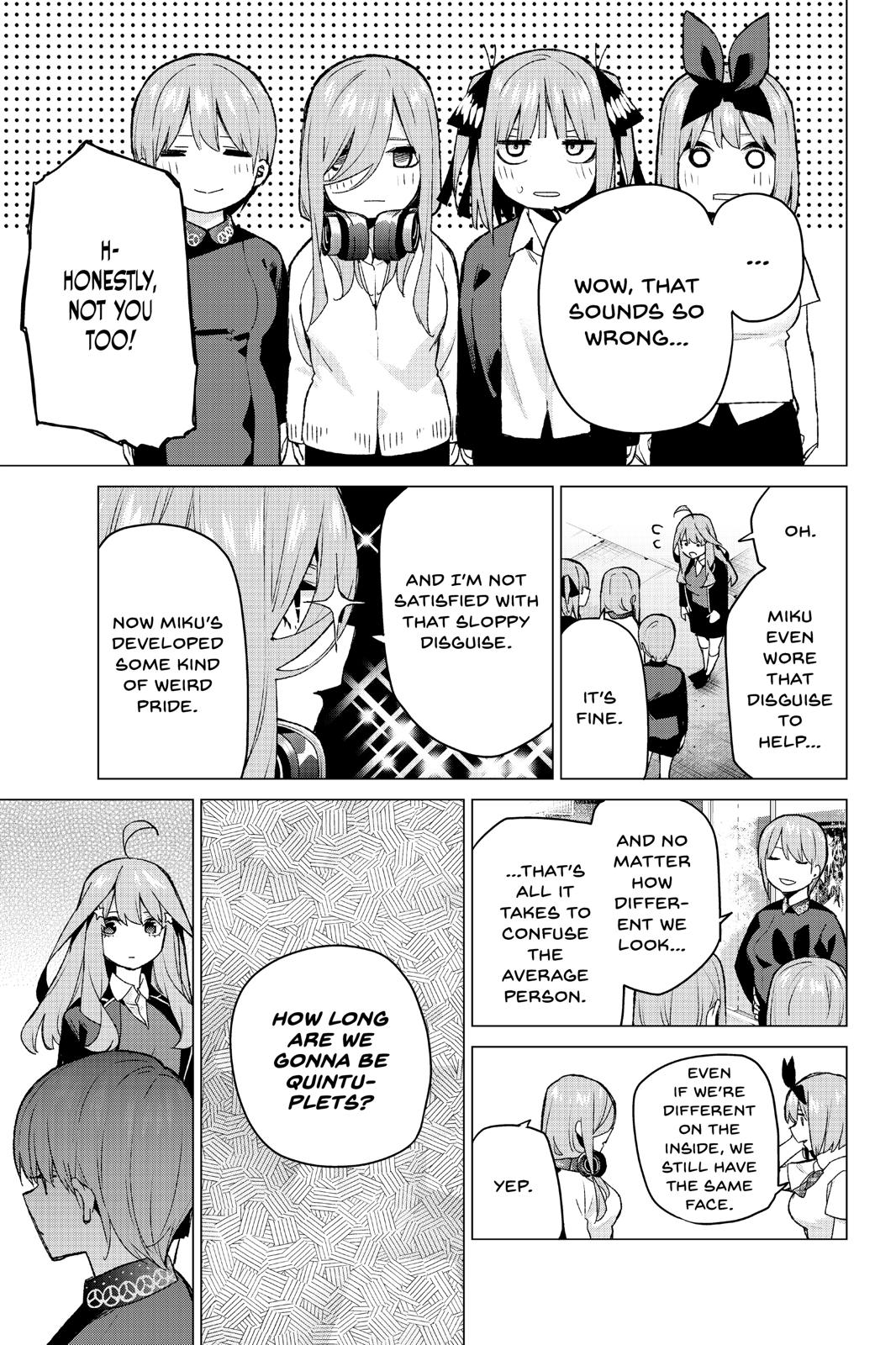 The Quintessential Quintuplets Chapter 112 - Page 3