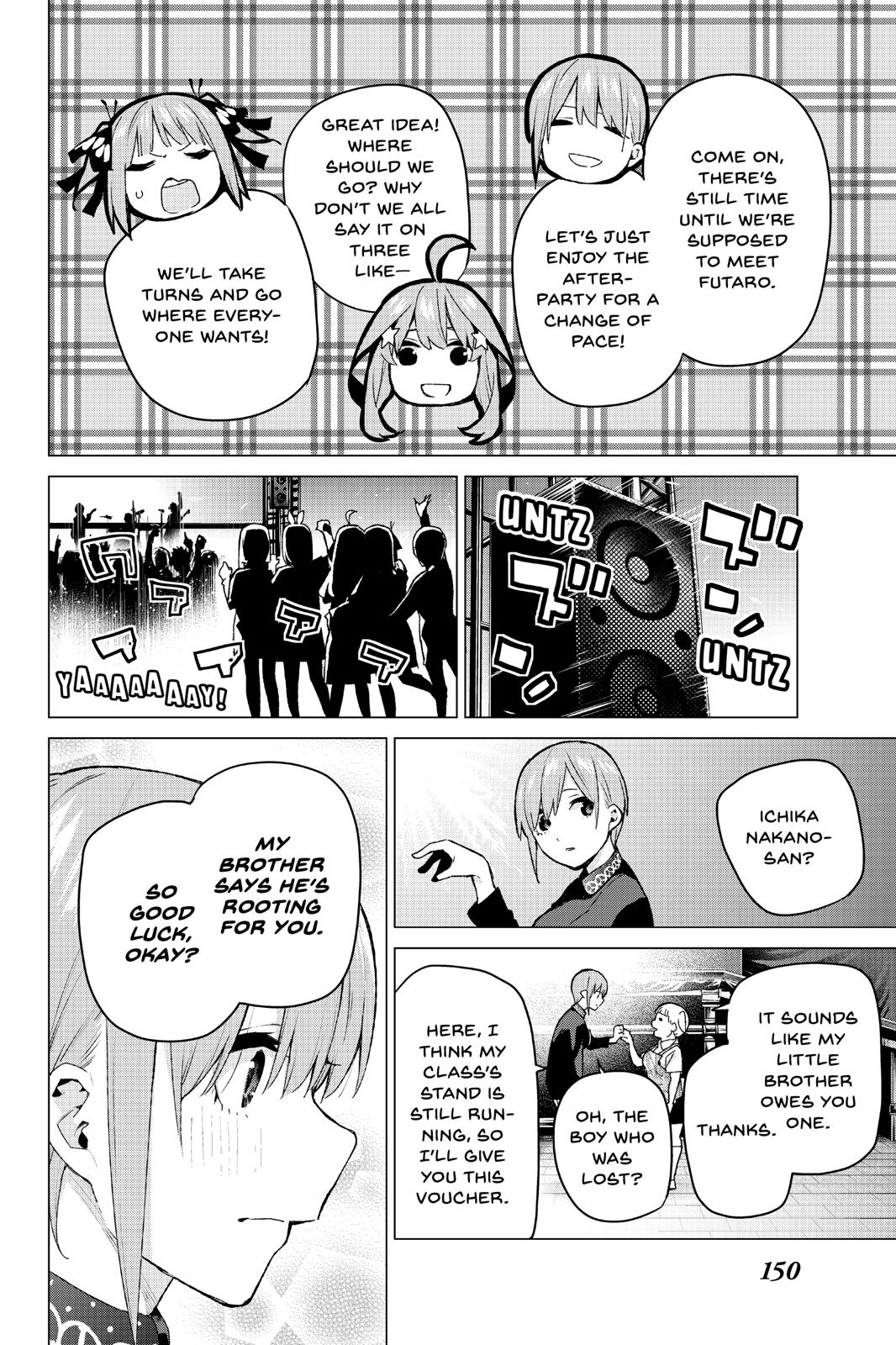 The Quintessential Quintuplets Chapter 112 - Page 4