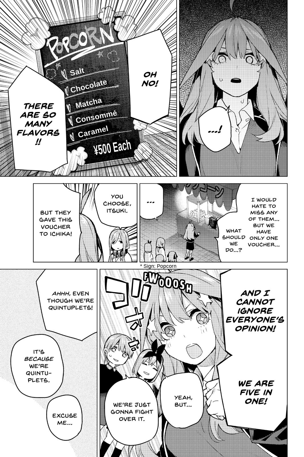 The Quintessential Quintuplets Chapter 112 - Page 9