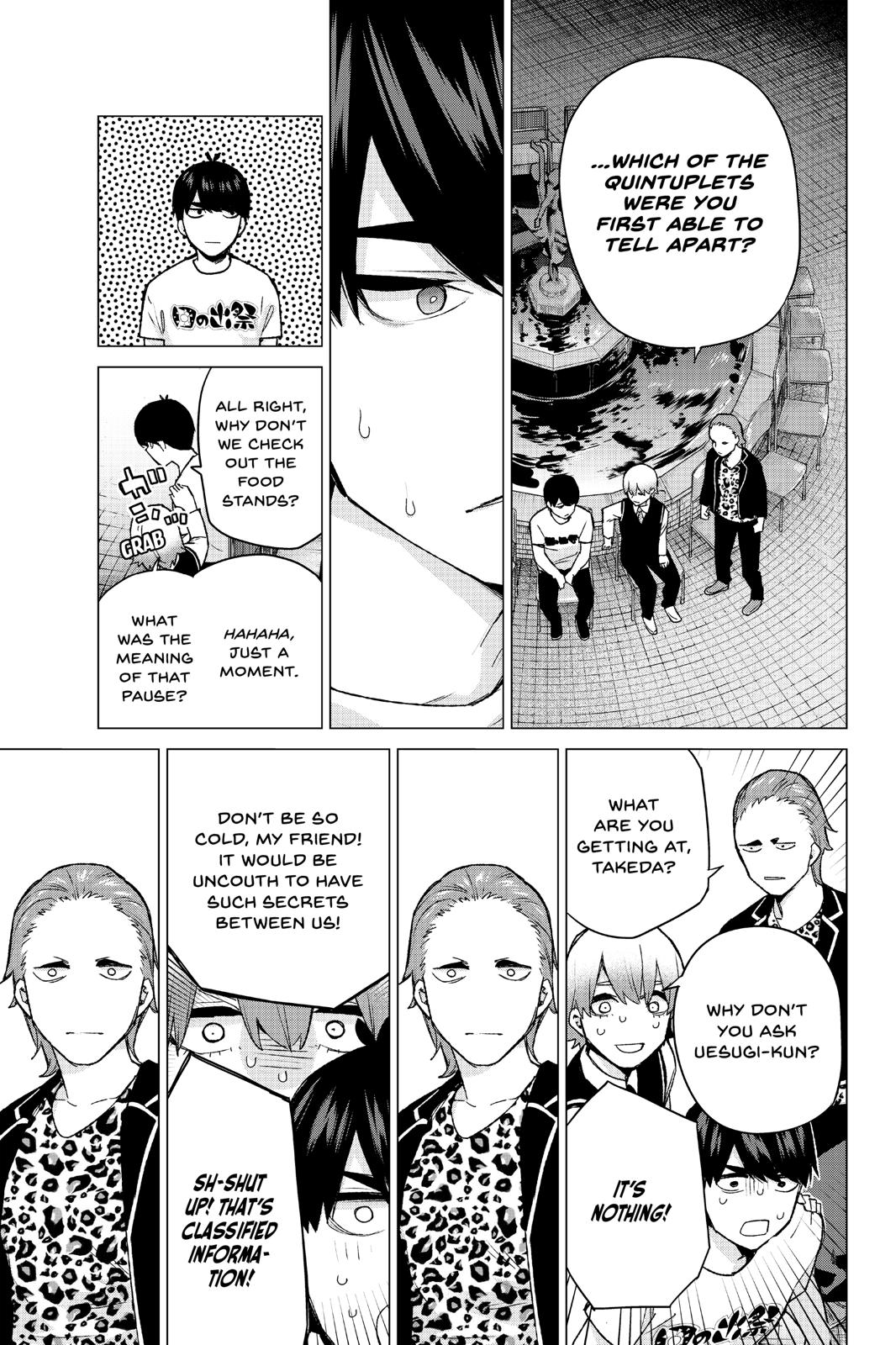 The Quintessential Quintuplets Chapter 113 - Page 5
